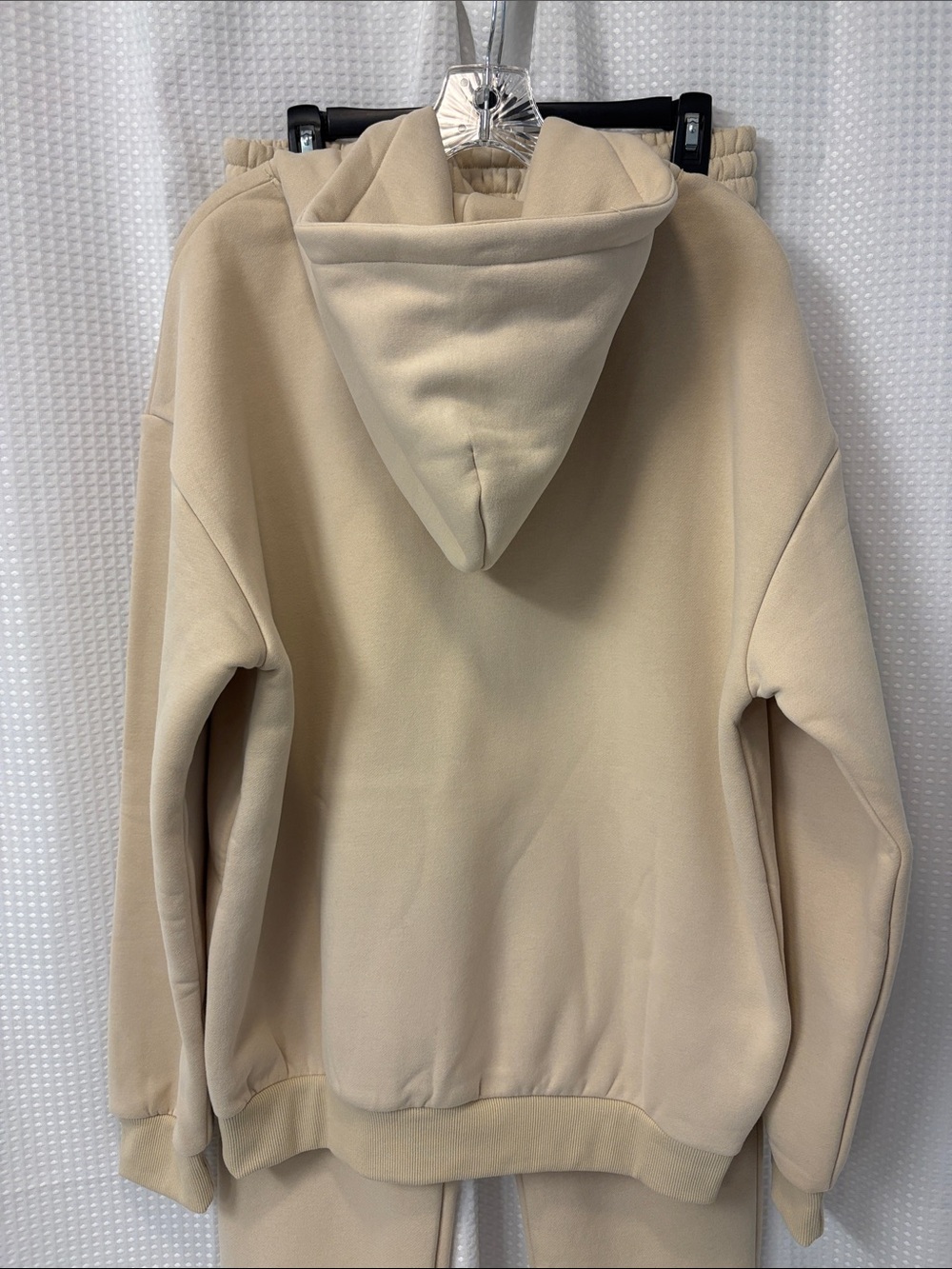 Comfrt Minimalist Set ~ Hoodie and Joggers Size Medium ~ Bone ~ NWT - Picture 7 of 16